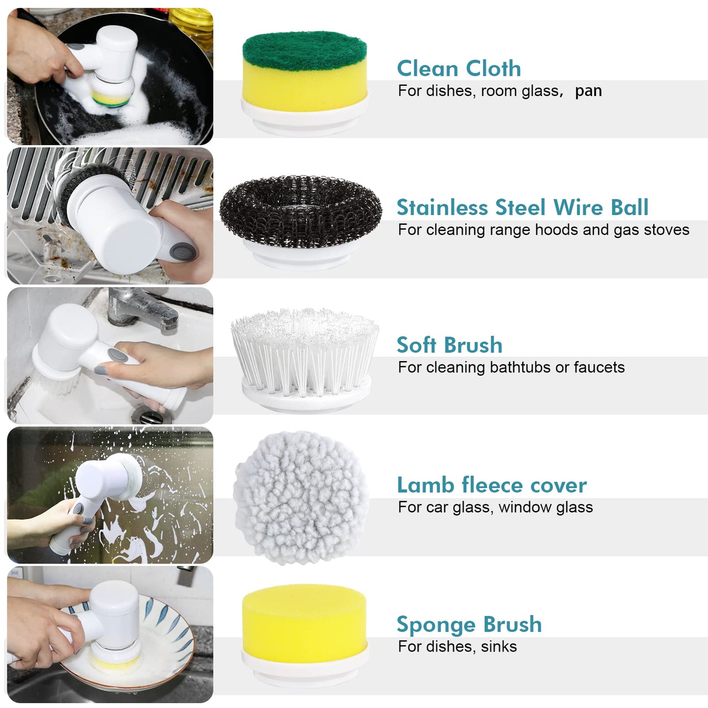 Automatic Cleaning Brush